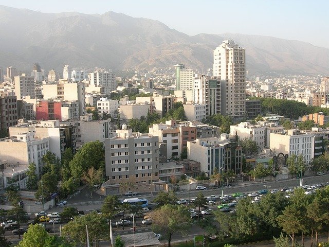 Pohled na Teherán